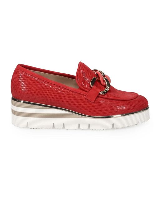Loafers di Sangiorgio in Red