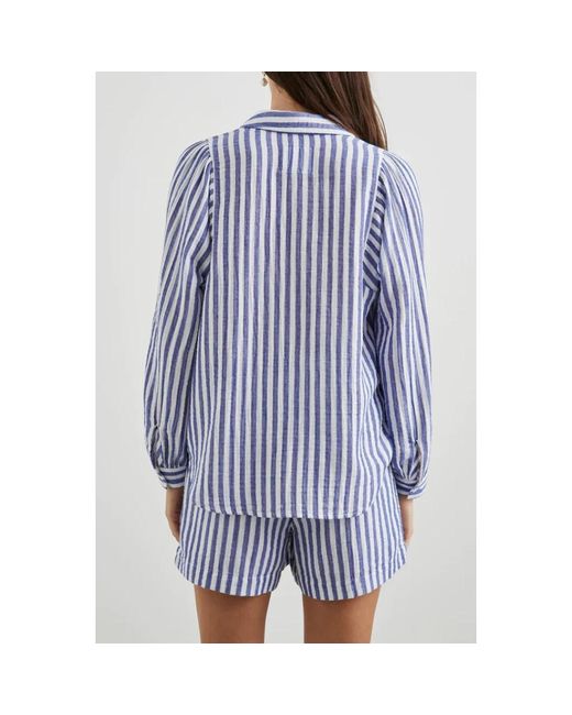 Rails Blue Bluse lo