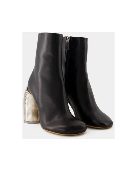 Off-White c/o Virgil Abloh Black 'Spring' Ankle Boots