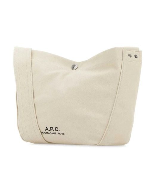 A.P.C. White Cross Body Bags