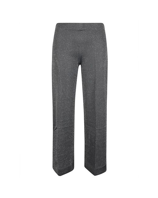 Circus Hotel Gray Wide Trousers