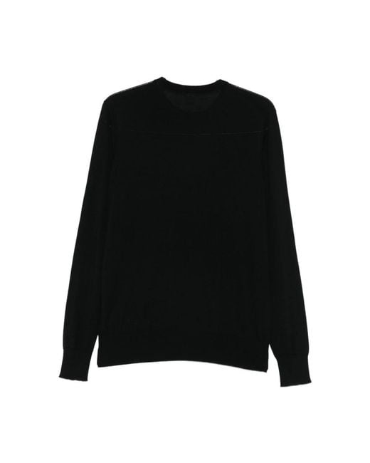 Aspesi Black Round-Neck Knitwear for men