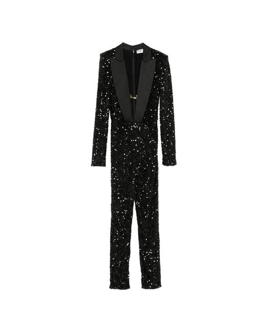 Elisabetta Franchi Jumpsuits in het Black