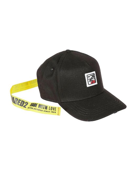 Fashionable men's hat di DSquared² in Black da Uomo