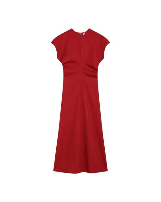 Totême Red Midi Dresses