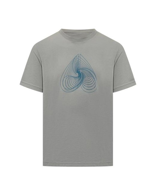 T-Shirts Moose Knuckles de hombre de color Gray