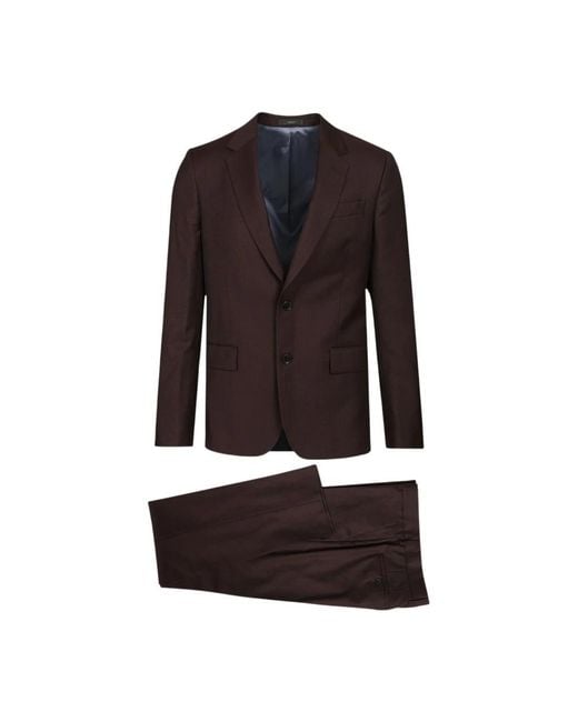 Paul Smith Black Single Breasted Suits for men