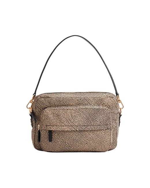 Borbonese Brown Kameratasche Medium