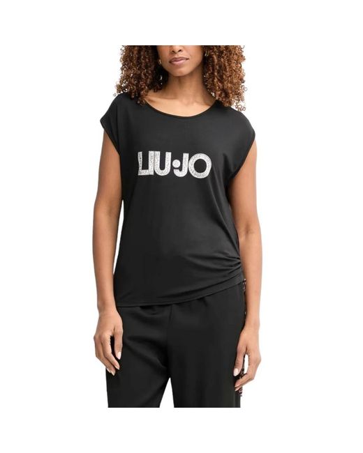 T-Shirts Liu Jo de color Black