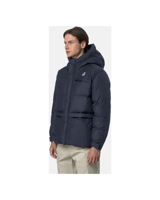 K-Way Down Jackets in het Blue voor heren