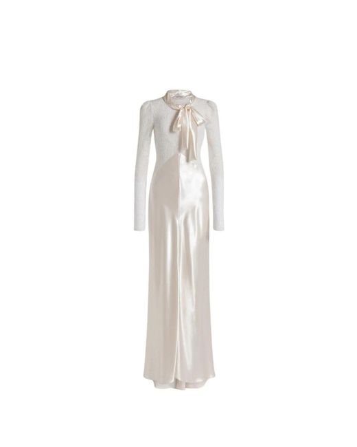 Alberta Ferretti White Gowns