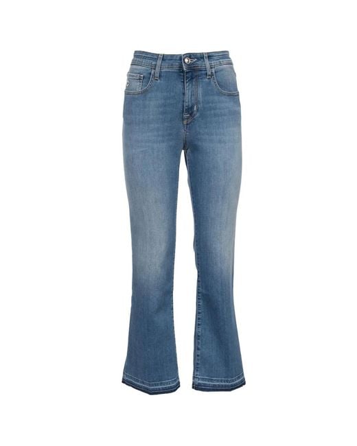Jacob Cohen Blue Bootcut Jeans