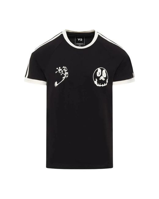 Y-3 Black T-Shirts for men