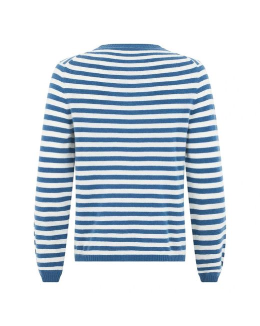 Fedeli Blue Cashmere Knitwear for men
