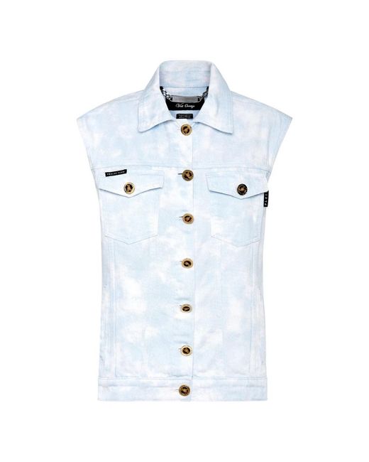 Vests Philipp Plein de color Blue