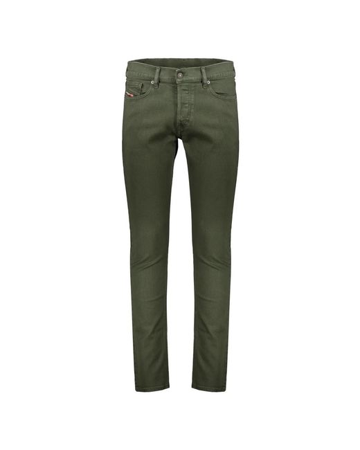 DIESEL Green Slim Fit Jeans for men