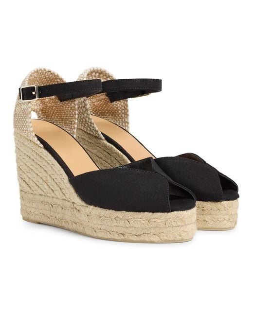 Castaner Metallic Wedges