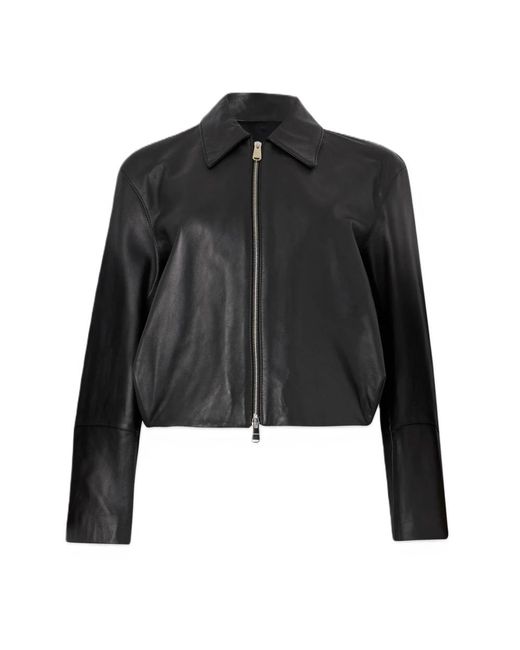 Leather Jackets Dondup en coloris Black