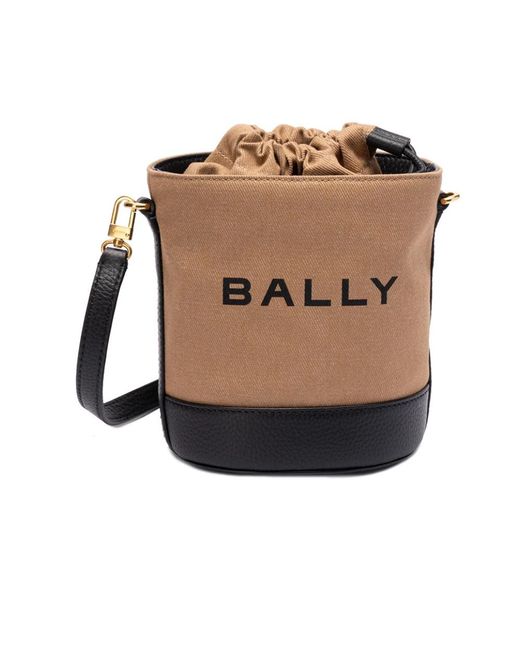 Bally Brown Bucket Bags