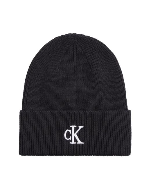 Beanies di Calvin Klein in Black