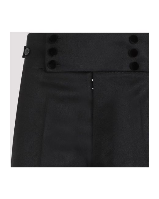 Trousers > slim-fit trousers Maison Margiela en coloris Black