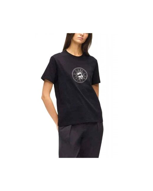 Karl Lagerfeld Black T-Shirts