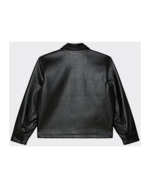 Obey Workman Pu Jas in het Black voor heren