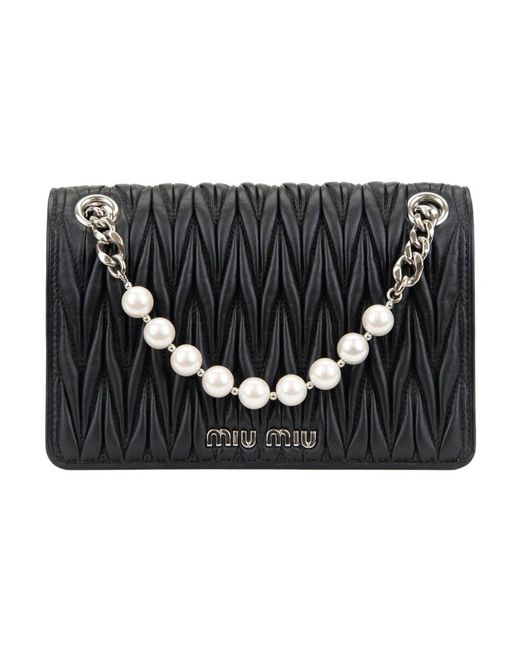 Miu Miu Black Cross Body Bags