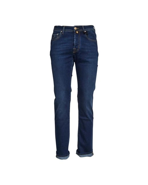 Jacob Cohen Blue Slim-Fit Jeans for men