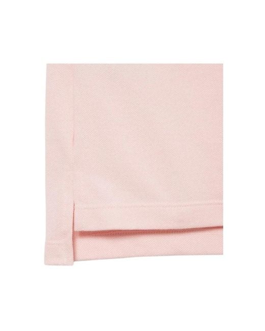 Lacoste Pink Polo Shirts