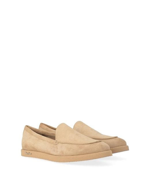 Max Mara Natural Loafers