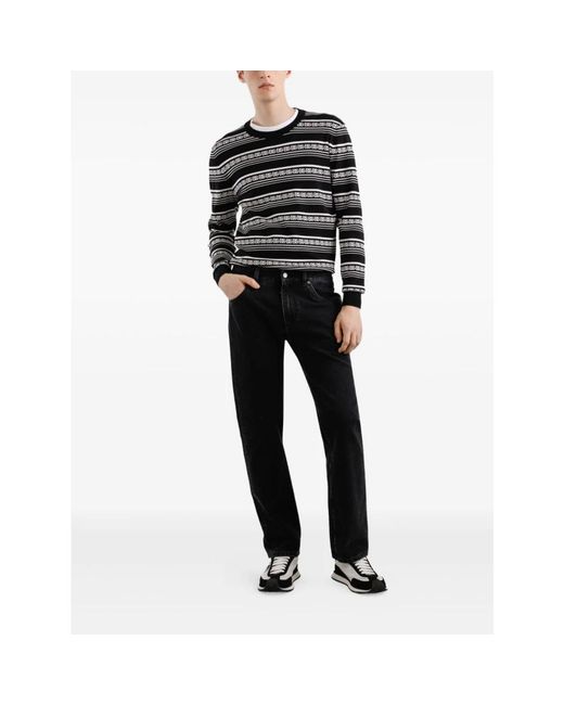 Dolce & Gabbana Black Slim Fit Jeans for men