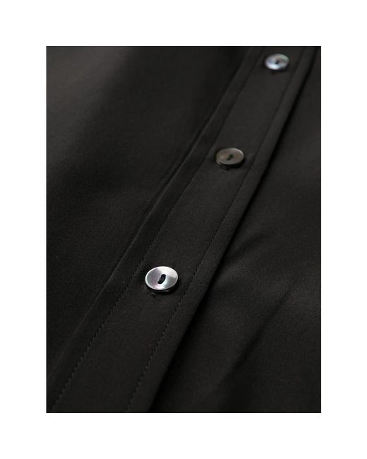 P.A.R.O.S.H. Black Shirt Dresses