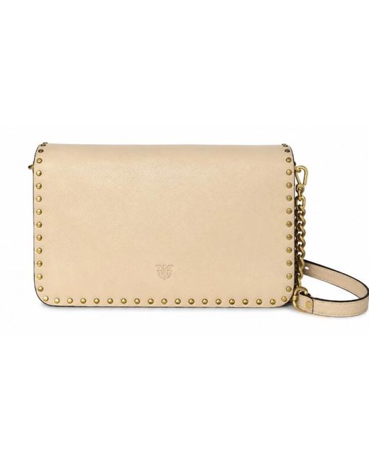 Pinko Natural Cross Body Bags