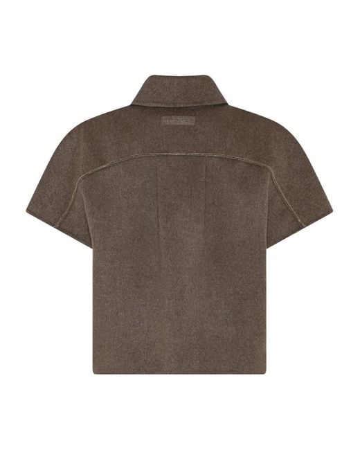 Heartmade Brown Light Jackets