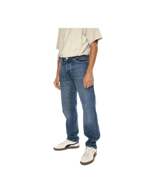 Only & Sons Rechte Jeans in het Blue voor heren