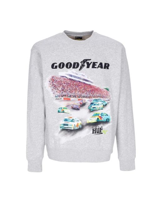 Huf Gray Sweatshirts for men