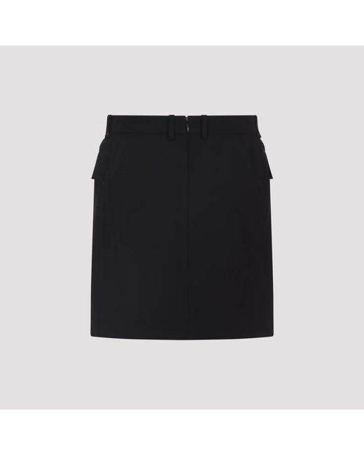 Balenciaga Black Short Skirts
