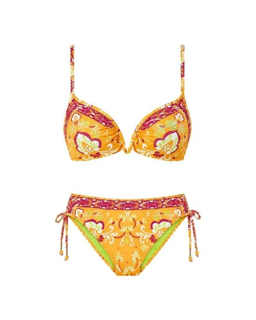 Twinset Orange Bikinis