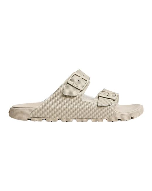 Boss White Sliders for men