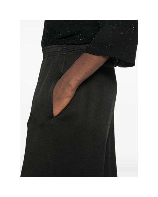 Fabiana Filippi Black Wide Trousers