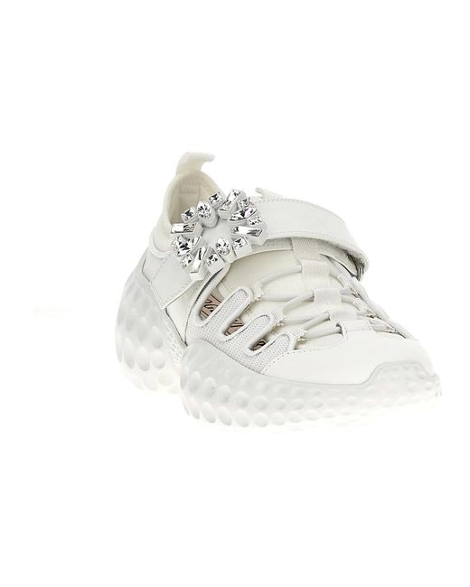 Roger Vivier White Sneakers