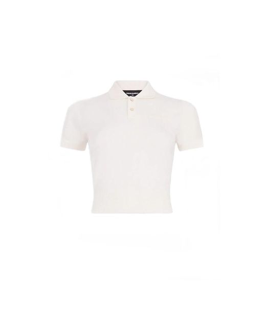 DSquared² White Polo Shirts
