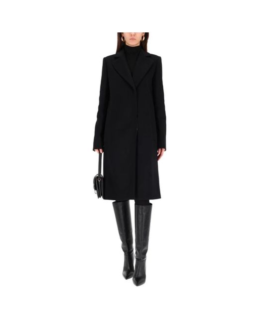 Sportmax Ala Coat in het Black