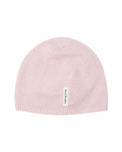 Beanies Acne en coloris Pink