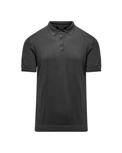 Bomboogie Black Round-Neck Knitwear for men