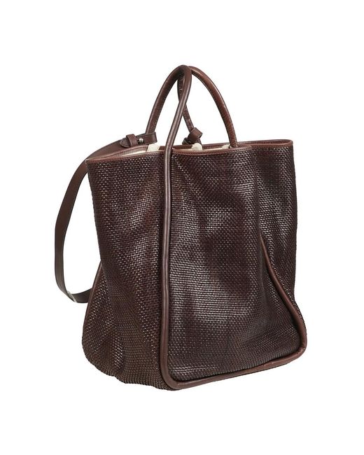 Dragon Diffusion Tote Bags in het Brown