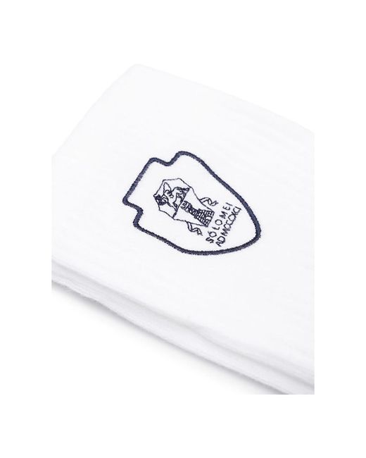 Socks Brunello Cucinelli de color White