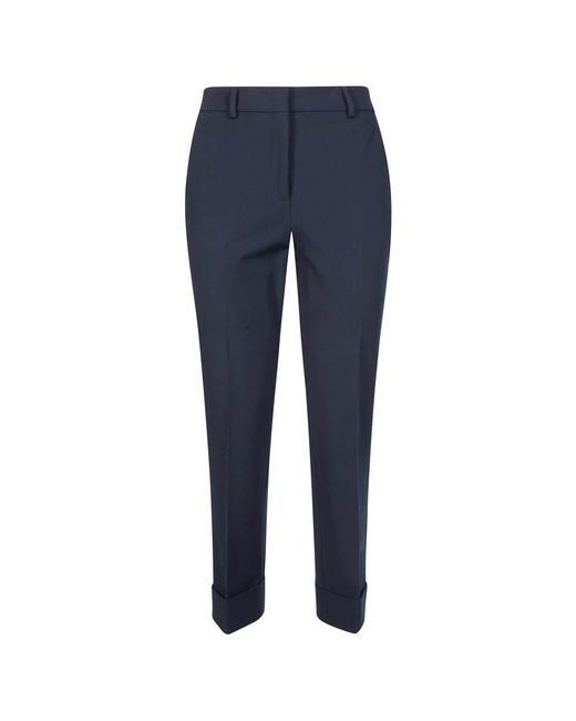 Incotex Blue Cropped Trousers