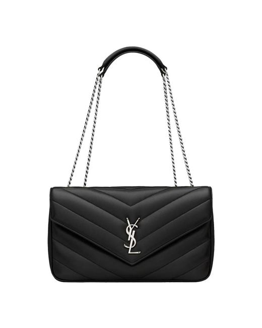 Saint Laurent Black Shoulder Bags